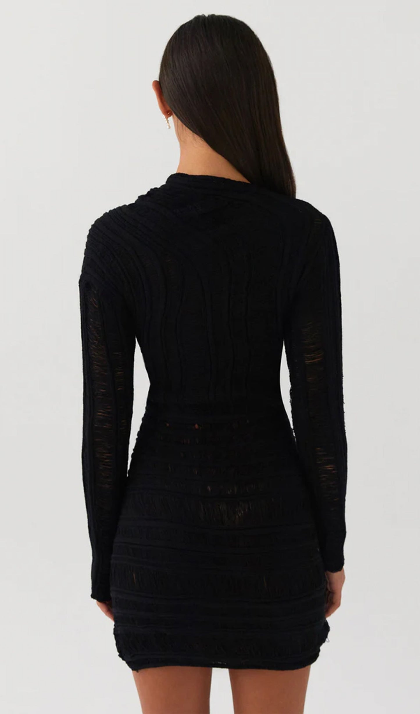 Hollow Out Mini Dress