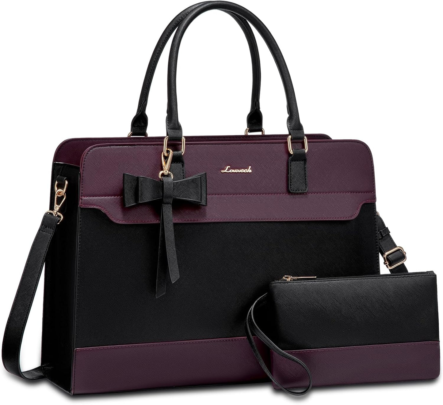 2Pcs Laptop Tote Bag, 15.6"