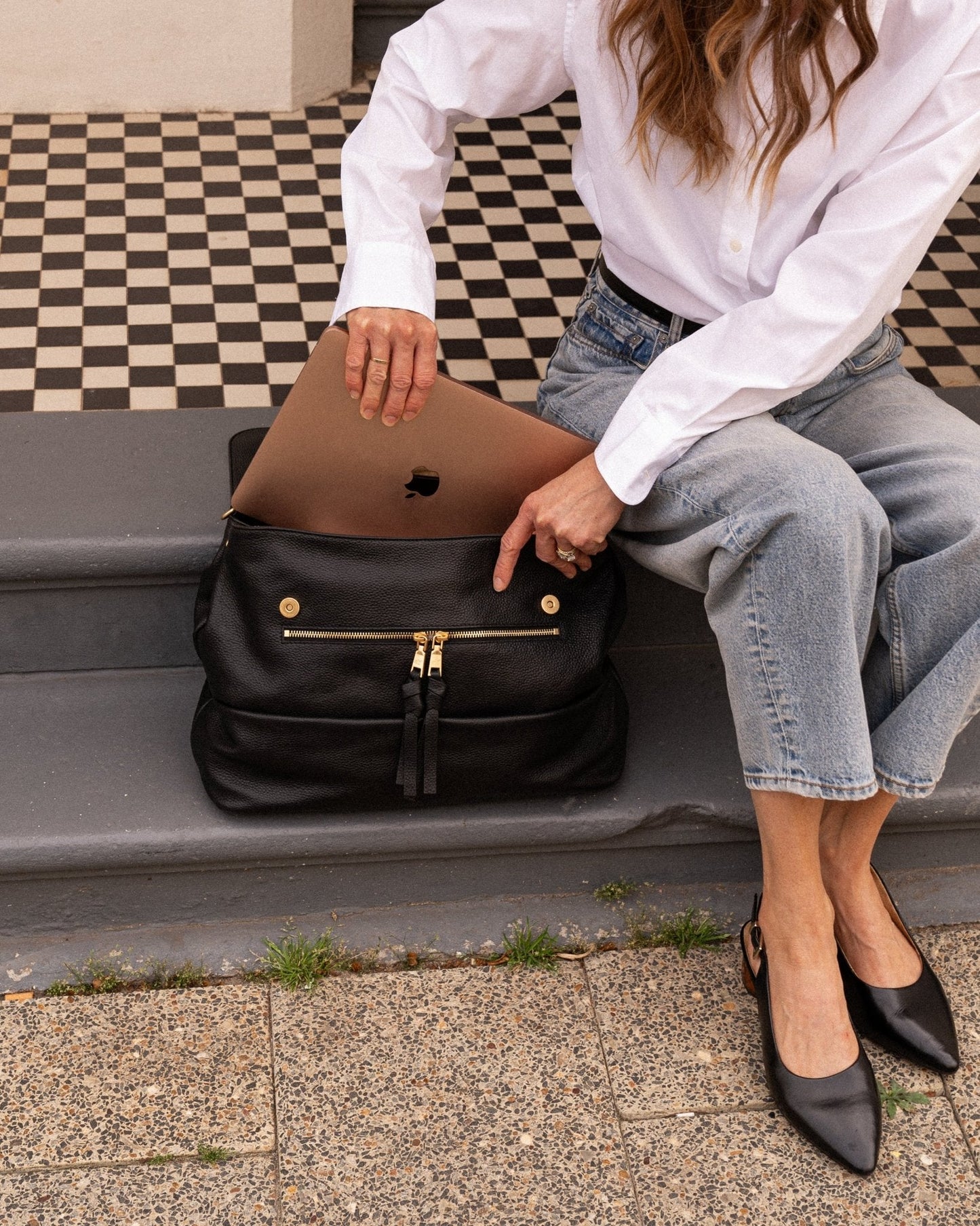 Signature Ari Backpack (Leather)