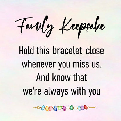 Custom Family Birthstone Gemstone Bracelet