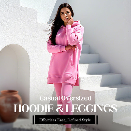 💖Women's Casual Oversized Hoodie & Leggings