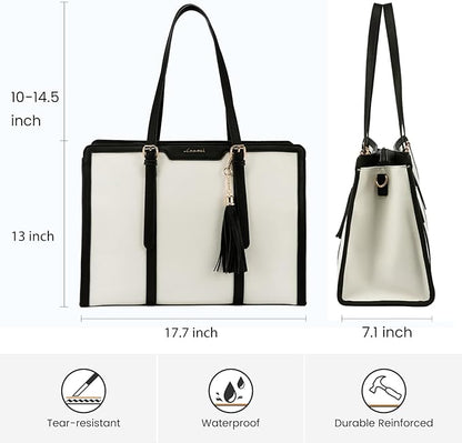 2Pcs Enamored Laptop Bag, 15.6" 17.3"