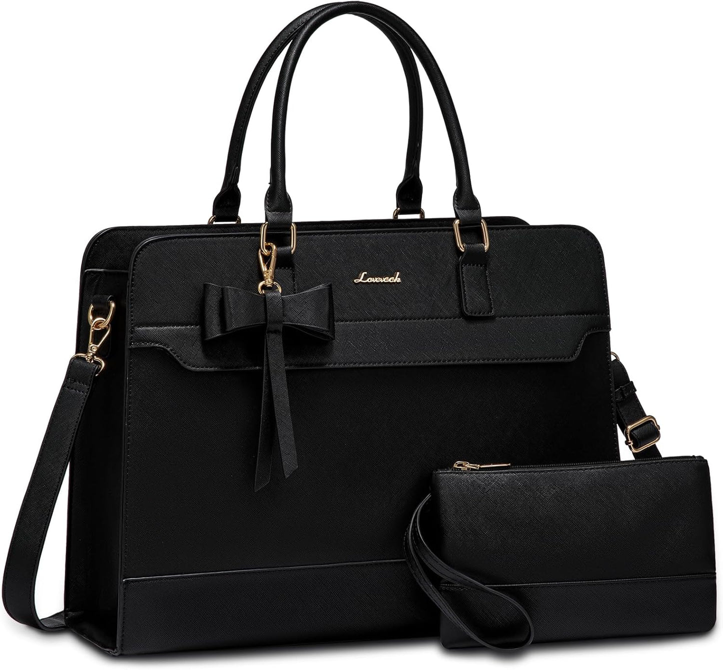2Pcs Laptop Tote Bag, 15.6"