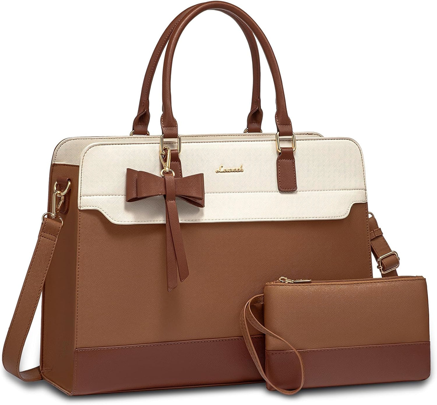 2Pcs Laptop Tote Bag, 15.6"