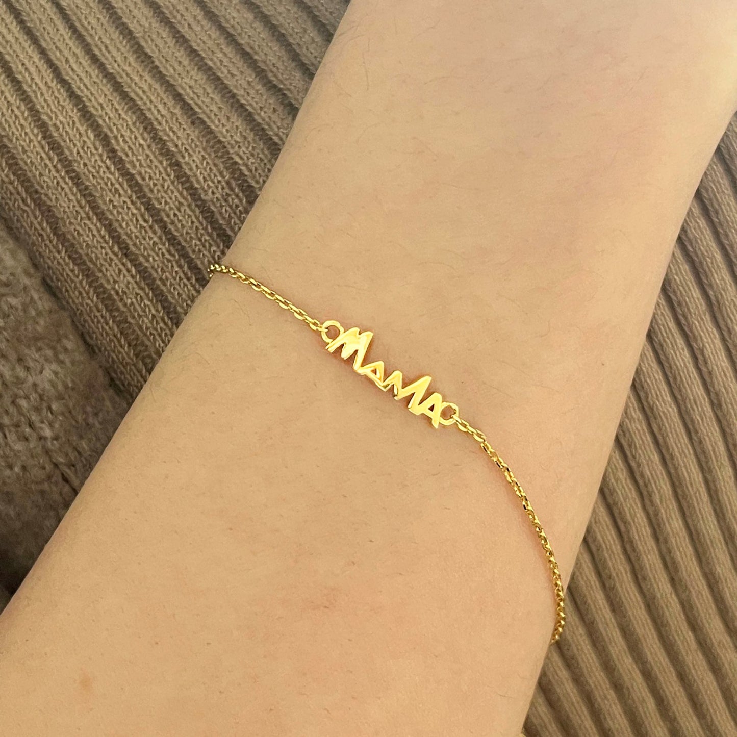 Through Ups and Downs MAMA Mountain Bracelet