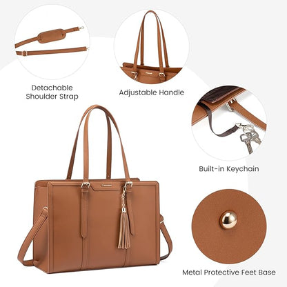 2Pcs Enamored Laptop Bag, 15.6" 17.3"