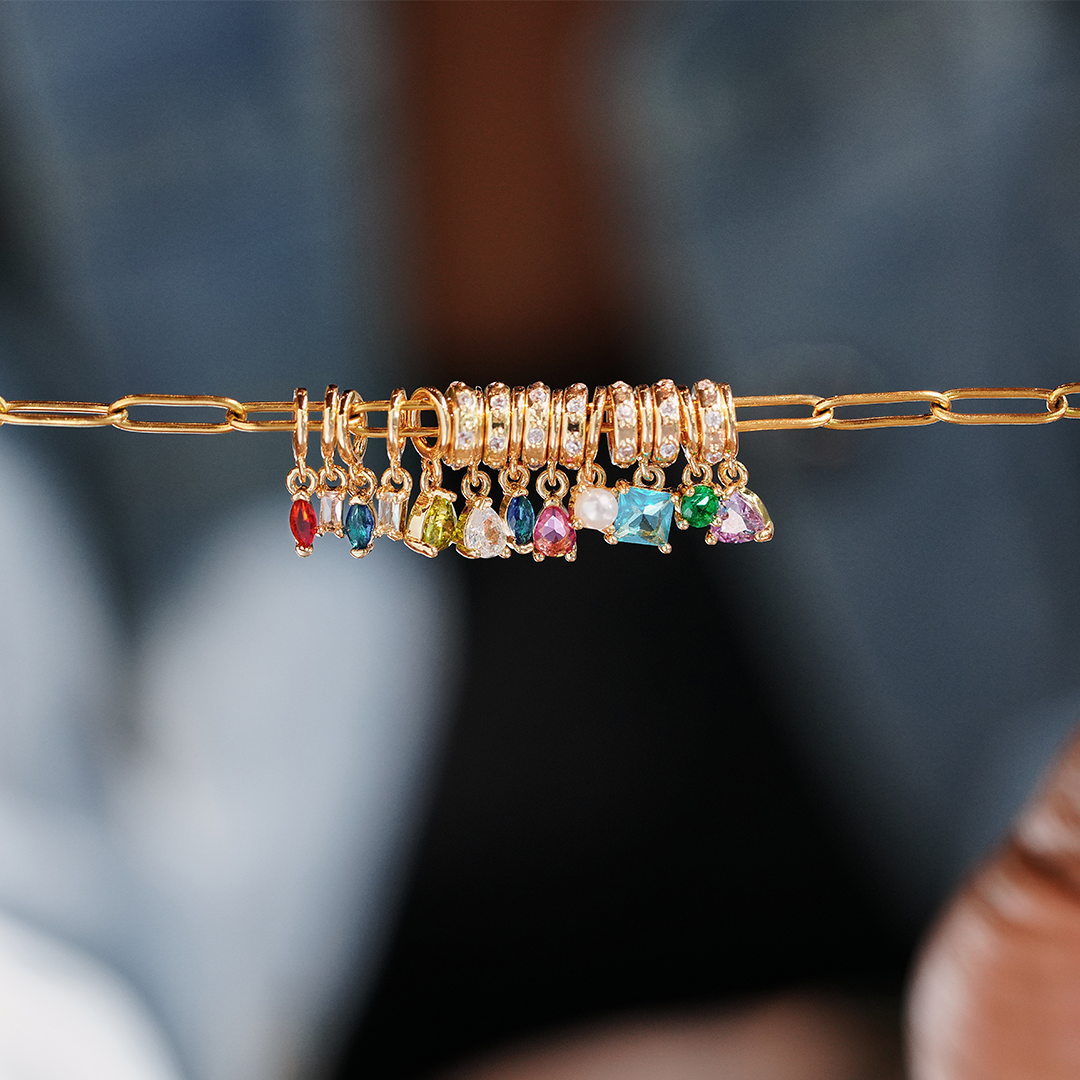 Personalized Birthstone necklace
