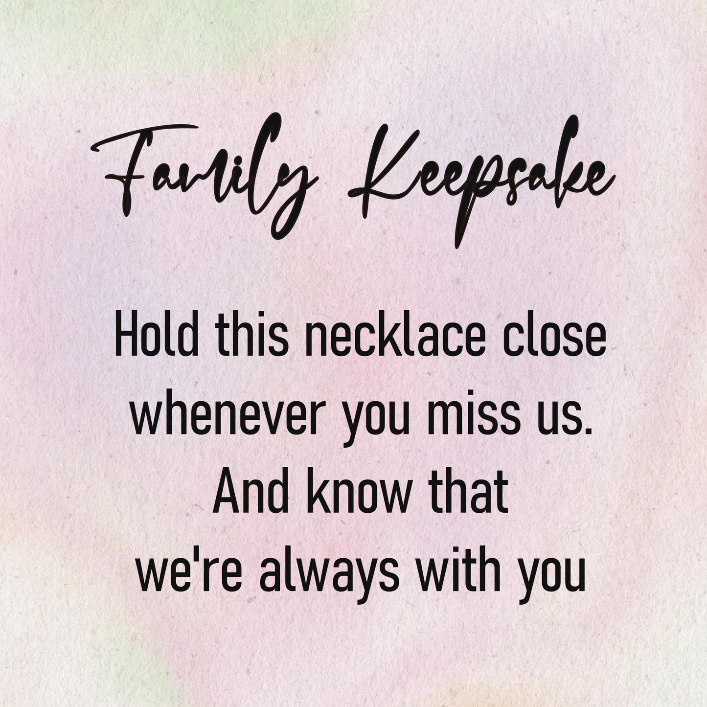 Timeless Family Birthstone Necklace